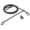 Image de Portable accessoires Kensington N17 Keyed Dual Head Laptop Lock Noir, Argent Câble Antivol