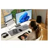 Image de Kensington Pro Fit Ergo MY630 EQ - Souris - ergonomique - rechargeable - 5 boutons - sans fil - 2.4 GHz, Bluetooth - récepteur sans fil USB - boite de vente au détail