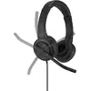 Image de Kensington Casque H1000 USB-C (Filaire, USB-C), Casque micro de bureau, Noir
