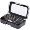 Image de Makita, Embouts, Boîte d'embouts - 31 pièces 1/4 "avec porte-embouts à changement rapide D-30667 (Cruciforme Phillips PH, Cruciforme Pozidriv PZ, Fente de vis, Torx TX)
