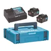 Image de Pack 2 Batteries BL1041B + DC10SA + Makpac MAKITA - 197641-2