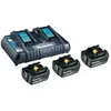 Image de Makita, Batterie outillage + chargeur, 198458-6 (18 V)