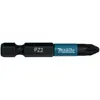 Image de Makita, Embouts, Embout PZ 2 Longueur 50 mm, 2 pièces (Cruciforme Pozidriv PZ)
