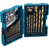 Image de Makita, Foret, Set Forets à métaux à queue ronde (1.5-10mm)