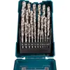 Image de Makita, Foret, Jeu de forets HSS-G 25 pcs. (1 mm - 13 mm)