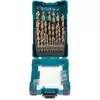 Image de Makita, Foret, 25 dali  metalo gr  t  komplektas HSS-Co D-67577 (1, 10, 11, 12, 13, 2, 3, 4, 5, 6, 7, 8, 9)