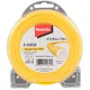 Image de Makita, Machine de jardinage : accessoires, Fil de coupe rond 3,0mmx15m (Herbicide, Fil de coupe + bobine de fil)