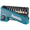 Image de Makita, Embouts, Jeu d'embouts de torsion E-03573 (Cruciforme Phillips PH, Cruciforme Pozidriv PZ)