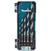 Image de Makita, Foret, Set de mèches à bois 4-10mm (10 mm, 4 mm, 5 mm, 6 mm, 8 mm)
