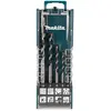 Image de Makita, Foret, TCT Jeu de forets multiples 5 pcs. (10 millimètres, 4 millimètres, 5 millimètres, 6 millimètres, 8 millimètres)