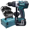 Image de Perceuse visseuse Li-ion MAKITA DDF458RF3J - 91 Nm +3 batteries 3,0Ah 18V en Makpac