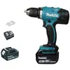 Image de Perceuse visseuse 18V - MAKITA - avec 2 batteries 18V 3.0Ah - chargeur - coffret - DDF453SFE