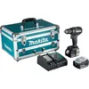 Image de Perceuse visseuse 18V avec accessoires + 2 batteries 5Ah + chargeur rapide + coffret - MAKITA - DDF485TX2B