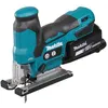 Image de Scie sauteuse pendulaire sans fil Makita DJV185RF1J 18 V Vert Avec batterie chargeur et mallette