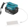 Image de Makita, Veste de travail, DCV200ZXL Taille XL 14,4V - 18V Adaptateur de batterie inclus (sans batterie/chargeur) (XL)