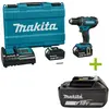 Image de Makita, Perceuse + Visseuses sans fil, DDF 482 (Perceuse-visseuse)