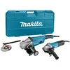Image de Coffret de 2 machines - Meuleuse Ø 125 mm 840 W + Meuleuse Ø 230 mm 2200 W - MAKITA - DK0053G