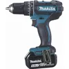 Image de Perceuse visseuse à percussion 18 V Li-Ion 5 Ah Ø 13 mm MAKITA - 2 batteries, chargeur, coffret - DHP482RTJ