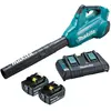 Image de Makita, Aspirateur + souffleur à feuilles, 2x18 V Blazer bleu (Fonctionnement sur batterie, Fonctionnement sur piles, Souffleur de feuilles)