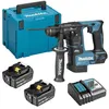 Image de Perforateur SDS+ 10.8V Li-ion MAKITA - Ø16mm - 2 batteries + 1 chargeur rapide + malette transport - HR166DSMJ