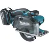 Image de Scie circulaire à métaux 18 V Li-Ion 5 Ah Ø 136 mm MAKITA - 2 batteries 18V 5.0Ah - chargeur - MacPak- DCS552RTJ