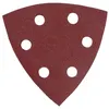 Image de Feuilles abrasives Triangle 94 mm et 6 trous d'aspiration Grain : 40 Makita