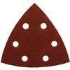 Image de Makita, Abrasifs, Papier abrasif triangulaire Velcro grain 60 (60)