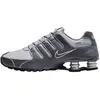 Image de Nike Shox NZ Gris Foncé Baskets Homme Gris Loup Volt 378341-009 41 gray