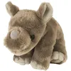 Image de Wild Republic peluche rhino junior 20 cm en peluche marron