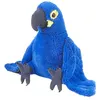 Image de Wild Republic peluche perroquet junior 30 cm en peluche bleu