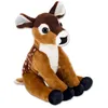 Image de Wild Republic cerf en peluche junior 30 cm en peluche marron/blanc