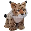 Image de Wild Republic peluche lynx junior 30 cm en peluche marron/blanc