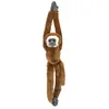 Image de Wild Republic peluche Lar gibbon 51 cm peluche marron