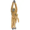 Image de Wild Republic peluche Langoer avec bébé 51 cm en peluche marron clair