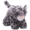 Image de Peluche Hugems Leopard Des Neiges 18 Cms Wild Republic 16235
