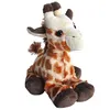 Image de Wild Republic peluche girafe junior 18 cm en peluche jaune/brun