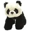 Image de Wild Republic Hug'Ems peluche : panda 18 cm noir/blanc