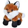 Image de Wild Republic peluche renard rouge junior 18 cm peluche marron/blanc