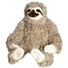 Image de Wild Republic paresseux câlin junior 76 cm peluche gris/beige