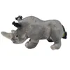 Image de Wild Republic Cuddlekins peluche : rhinocéros 30 cm gris