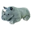 Image de Wild Republic peluche rhino junior 76 cm gris