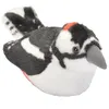 Image de Wild Republic pic en peluche avec son 15 cm en peluche noir/blanc
