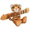 Image de Wild Republic tigre en peluche junior 20 cm en peluche orange/noir