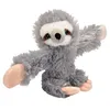 Image de Wild Republic paresseux en peluche junior 20 cm gris