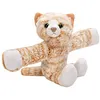 Image de Jouet en peluche chat république Wild Republic Huggers, Bracelet gifle, Peluche, Jouets pour enfants, 20 cm