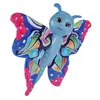 Image de Wild Republic peluche papillon junior 20 cm en peluche bleu