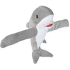Image de Wild Republic peluche requin blanc junior 20 cm en peluche gris/blanc