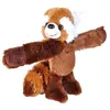 Image de Wild Republic peluche panda rouge junior 20 cm en peluche orange