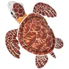 Image de Wild Republic tortue en peluche junior 20 cm en peluche marron