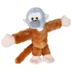 Image de Wild Republic singe crâne en peluche de 20 cm brun